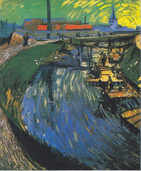 Vincent Van Gogh The channel oil painting image